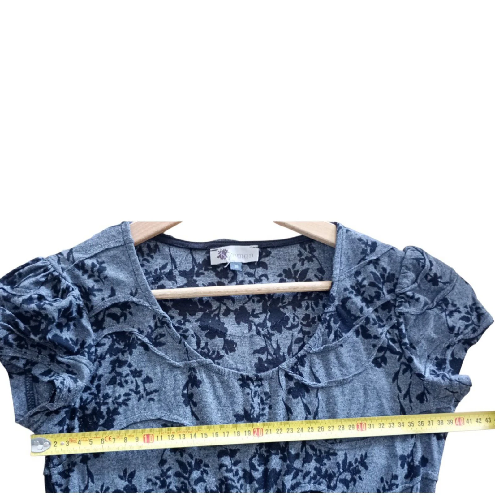 Vestido cinza tamanho 36 muito bom estado – photo 4